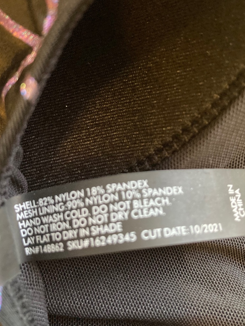 NWT Torrid Bikini Scoop Top, Mermaid, size 1 (14-16) - Picture 7 of 7
